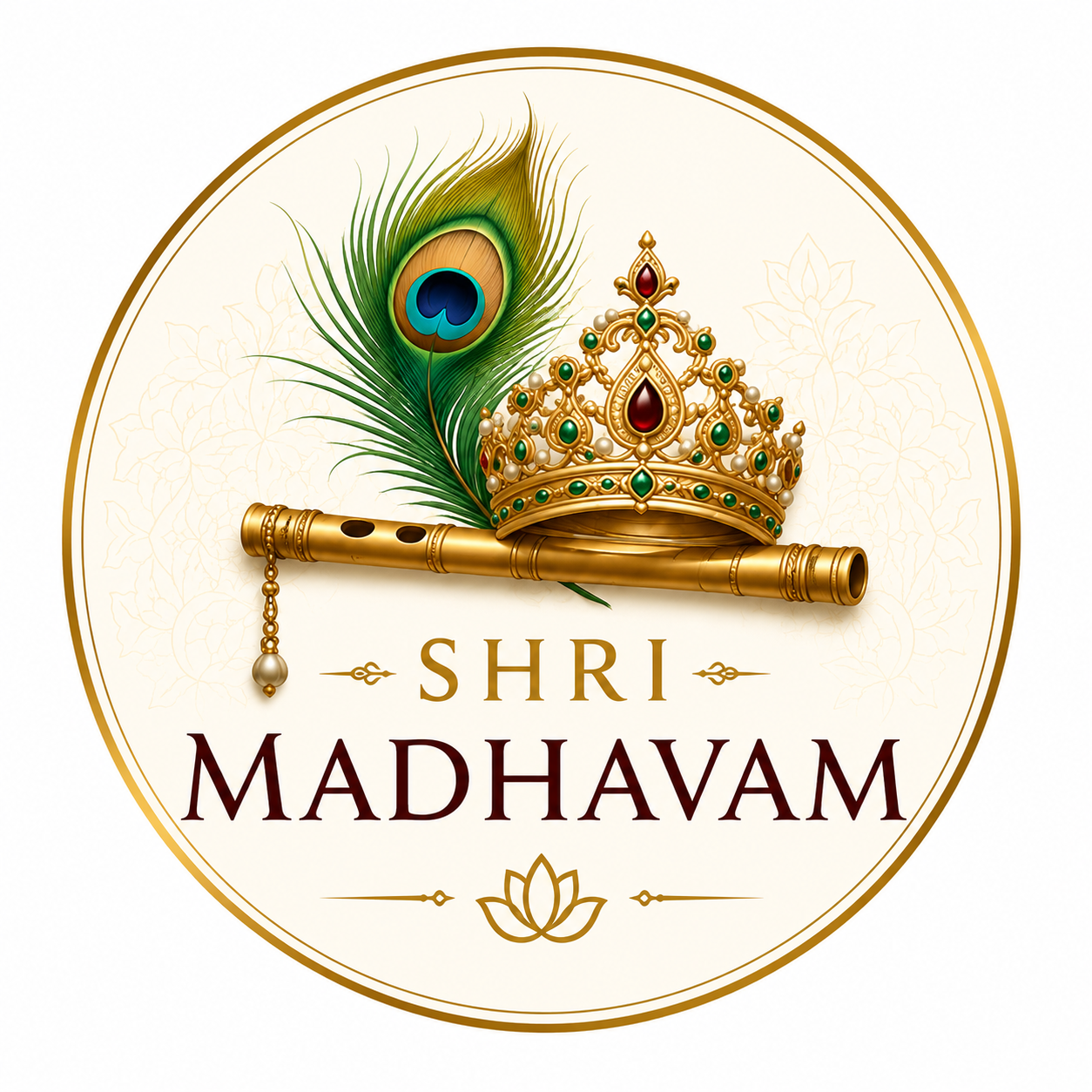 Shri Madhavam Official Logo